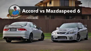 Modified Mazda 6 MPS vs Accord Type S