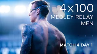 Men’s 4x100m Medley Relay | PLAYOFF MATCH 4 (15/18) DAY 1