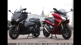 Duel vidéo Honda Forza 750 Vs Yamaha Tmax 560