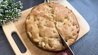 The Most Loved Cake in France!🍎🍏You will make this apple cake everyday! Cake in 10 minutes!