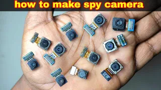 HOW TO MAKE SPY CAMERA AT HOME | USING PHONE CAMERA