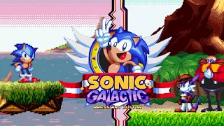 This Sonic Fan Game Look Gorgeous :: Sonic Galactic (Demo 1) ✪ Walkthrough (1080p/60fps)