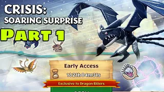 CRISIS:SOARING SURPRISE - New Gauntlet Event Part 1  - Dragons:Rise of Berk