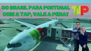 COMO É VOAR COM A TAP AIR PORTUGAL, DE SÃO PAULO PARA LISBOA EM 2024 ! Classe Econômica.