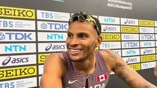 Andre De Grasse All Smiles After World Champs 200m Despite No Medal