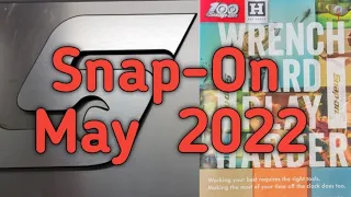 Snap On Hot Tools May 2022 Flyer Review. 68 Inch Epiq Tool Box, 14.4 Ratchets, And Much More.