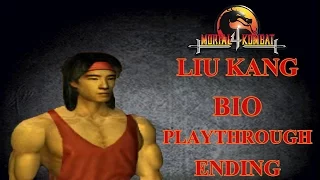 Mortal Kombat 4 - Liu Kang Playthrough + BIO & Ending