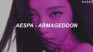 aespa (에스파) - 'Armageddon' Easy Lyrics
