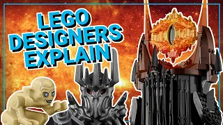 How LEGO Barad-Dûr got made