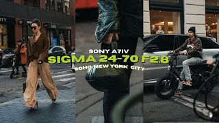 POV | Street Photography! | A7IV | SOHO, NYC using Sigma 24-70 F2.8