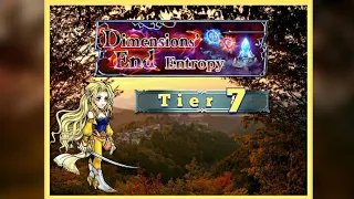 DFFOO - Entropy Tier 7 - Celes Solo