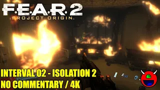 F.E.A.R. 2: Project Origin - Interval 02 Isolation 2 - No Commentary 4K