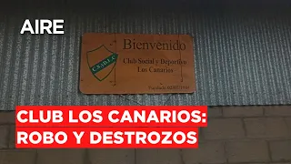 🔴 Robaron al Club Los Canarios: entraron por el asador y les robaron 14 pelotas 🔴