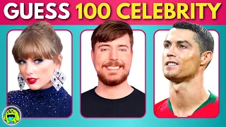 Guess The Famous Person In 3 Seconds | 100 MOST FAMOUS PEOPLE IN THE WORLD