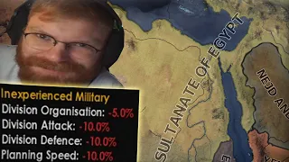 THEY SAID I COULDN'T DO IT WITH THIS DEBUFF! BECOMING AN EGYPTIAN GOD IN HOI4! - HOI4 Kaiserreich