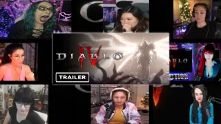 "Hellish Excitement Unleashed! Diablo IV Release Date Trailer Reaction Mashup! 🔥🎮"