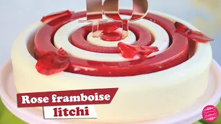 🌹 ENTREMETS ISPAHAN ROSE, FRAMBOISE, LITCHI LÉGER ET IRRÉSISTIBLE ! 🌹