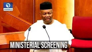 Senate Screens Godswill Akpabio