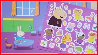 Peppa Pig Fun with Friends Sticker Scene So Cute