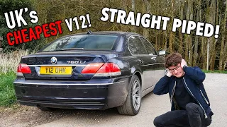 This £5,000 STRAIGHT PIPED V12 Limo Sounds Like a LAMBORGHINI!