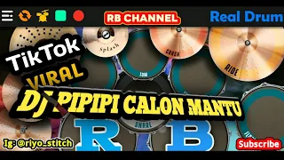 DJ PIPIPI CALON MANTU x AKIMILAKU KAWENI MERRY TIKTOK VIRAL - DJ OPUS || REAL DRUM COVER