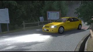 Sakanotsuji Downhill Attack w Ek Civic [Platinum 1:49.823]