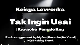 Tak Ingin Usai [Karaoke] ~ Keisya Levronka [HQ Backing Track]