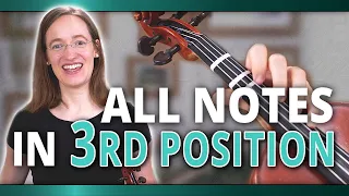 All Violin Notes in Third Position | with Free PDF Cheat Sheet