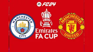 FC 24 | Manchester City vs Manchester United - FA Cup Final 2024 - PS5™ Full Gameplay