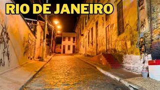 This is the Truth of Nights on the Streets of Rio de Janeiro | Brazil 🇧🇷 【4K】2024