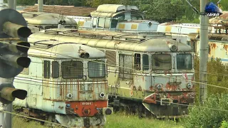 Locomotive și Vagoane în Dej Triaj 🚂🚊🚆 Locomotives & Wagons in Dej Shunting Yard - 01 October 2022