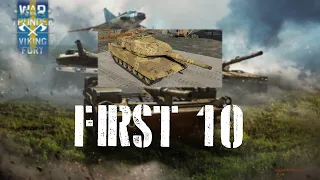 War Thunder First 10: Strv 122A With m/95 APFSDS