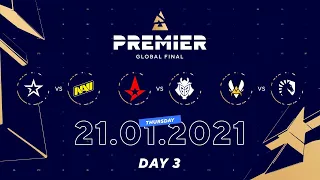 COL vs NaVi, Astralis vs G2, Vitality vs Team Liquid | BLAST Premier Global Final Day 3