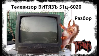 Телевизор Витязь 51тц-6020 РЕМОНТ РАЗБОР TV Потрошитель