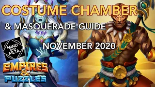 Costume Chamber and Masquerade Event Guide - November 2020 Empires and Puzzles + 20X Portal Pulls