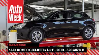 Alfa Romeo Giulietta 1.4 T – 2010 – 320.587 km - Klokje Rond