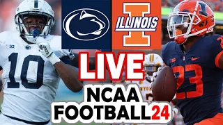 Penn State at Illinois (9/16/23 Simulation) 2023 Rosters for NCAA 14