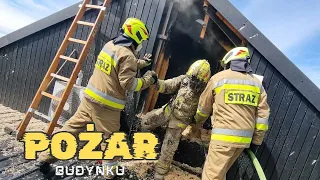 Alarmowo!!! Pożar Budynku #firefighter #osp #gopro #112 #strażpożarna #strażak