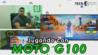 Motorola MOTO G100 gaming test - Jugando con MOTO G100