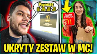 SPRAWDZAMY UKRYTE MENU W MCDONALD'S!