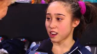 Katelyn Ohashi - Interview - 2013 AT&T American Cup