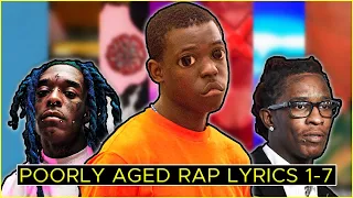 POORLY AGED RAP LYRICS 1-7