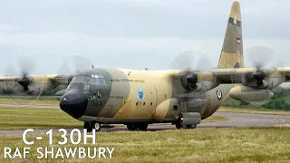 Two Royal Jordanian Air Force C-130H Hercules visit RAF Shawbury