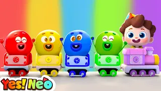 Five Little Candies | Learn Colors with Candies | Colors Song | Kids Songs  | Starhat Neo | Yes! Neo