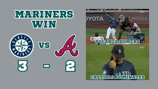 Mariners Game Recap - Castillo Dominates to Get First Home Win