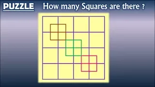 How Many Squares - Whatsapp Puzzle with Best Answer | How many squares are there in this picture ?