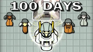 Can I Survive 100 DAYS of Psychic Torso in RIMWORLD?