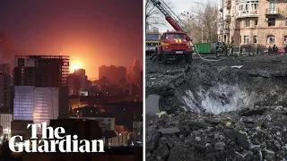 Explosions in Kyiv as capital comes under renewed Russian bombardment