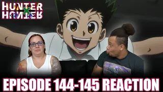 GON x IS x BACK! - MY FIRST WATCH HUNTER X HUNTER EPISODE 144-145: REACTION VIDEO