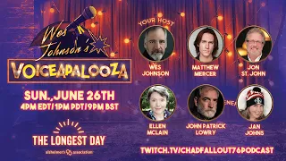 Improv panel with Matt Mercer, Wes Johnson, Jon St. John and more #FalloutForHope 2022